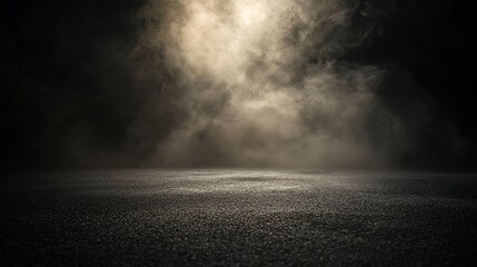Dark Surface with Hazy Illumination and Smoke