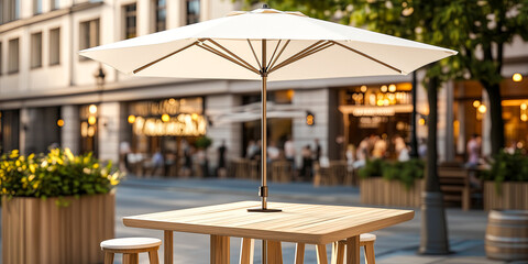 Obraz premium Exterior view of restaurant