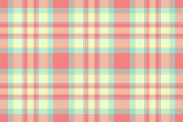 Pastel plaid pattern, soft color palette, seamless texture. Ideal for textile design, fashion, website backgrounds, or scrapbooking. Evokes feelings of springtime, warmth, and gentle femininity.