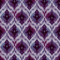 Geometric ethnic oriental ikat pattern traditional Design for background, carpet, wallpaper, clothing, wrapping, Batik, fabric, Vector illustration. embroidery style.seamless ikat pattern traditional 