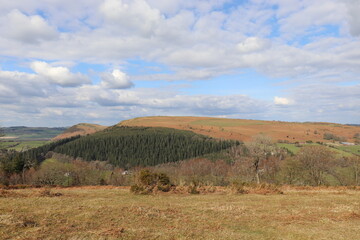 Obraz premium The hills of England and Wales