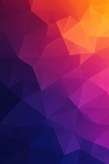 Fototapeta premium Geometric mosaic background with vibrant gradient colors creating a modern and dynamic visual effect for design projects and creative presentations