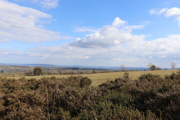 The hills of England and Wales