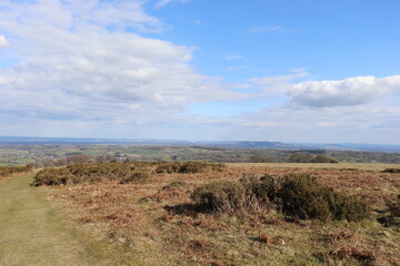 The hills of England and Wales