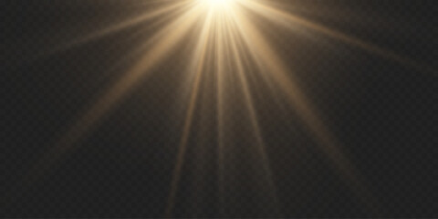 Star light and glitter. Magic effect of dust and sparks, star flash.