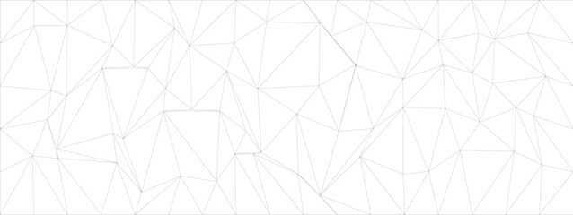 Abstract geometric pattern with triangles and lines for modern design concepts and background.