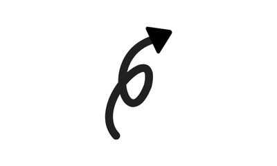 Vector arrow element, decorative object