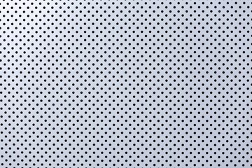 Perforated metal sheet, texture with round holes