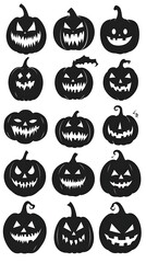 Spooky Pumpkins Icons