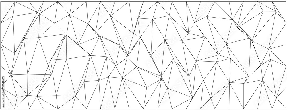 Poster abstract geometric pattern with angular shapes for modern design projects.