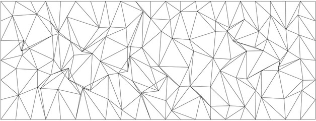 Geometric chaos pattern with intersecting lines for modern artistic design and creative background.