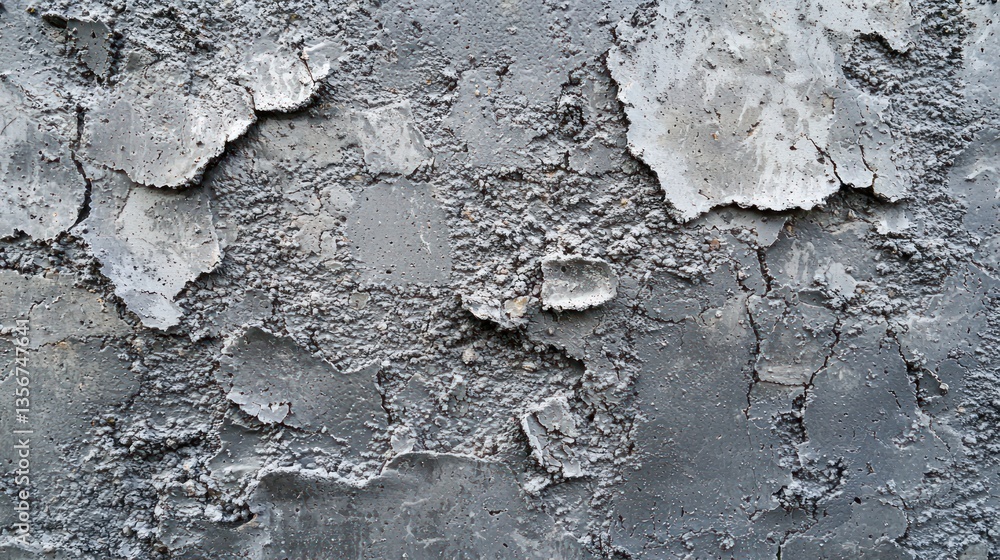 Poster abstract texture with peeling layers and rough surface showcasing aged material and visual contrast