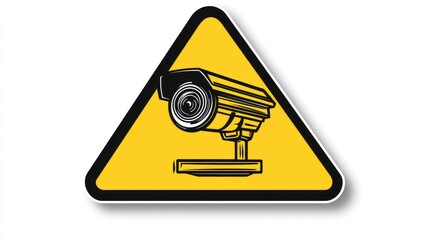 Security Camera Warning Sign