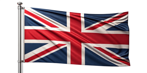 "Union Jack Flag of Great Britain and England – Isolated Transparent Background" "British UK Flag – Union Jack Isolated PNG for Design and Print"