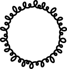 Circular Doodle Frame