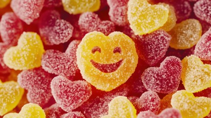 Sweet Heart-Shaped Gummies: A Delightful Treat