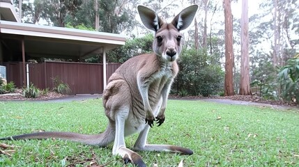 Kangaroo Encounter: A Unique Wildlife Moment