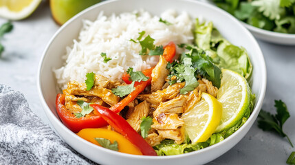 Chicken Fajita Burrito Bowl – Delicious Mexican-Inspired Meal