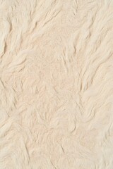 Obraz premium Creamy Beige Fluffy Texture Background Soft Abstract Swirls