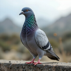 Obraz premium Beautiful Pigeon Bird Photo
