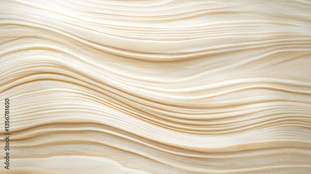 Aufkleber artistic texture in pale blonde wood grain showing wavy pattern perfect for background and design el