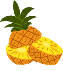 fresh Tropical pineapple