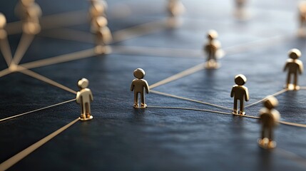 Obraz premium Strategic Path Through Challenges