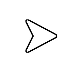 Arrow icon white free