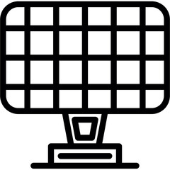 Solar-Powered Farm Icon