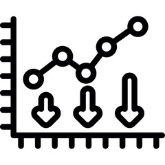 Stock Market Graph Icon
