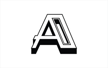 Elegant Letter A logo Vector Template Initial Letter A Logo Design. Creative And Modern A logo