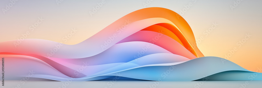 Poster a minimal cosmic abstraction where each transformation adds new structural meaning and immersive