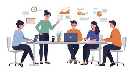 Business Team Discussion