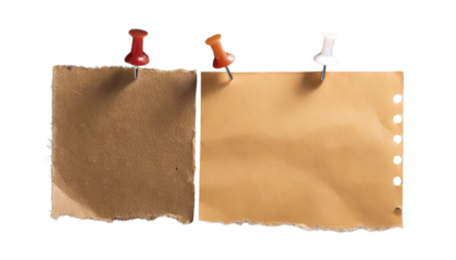 Paper message note reminder blank background office business white empty page label adhesive isolated on transparent white background.