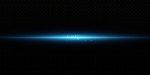 Light blue motion, cyan glowing neon lines.The effect of speed.	