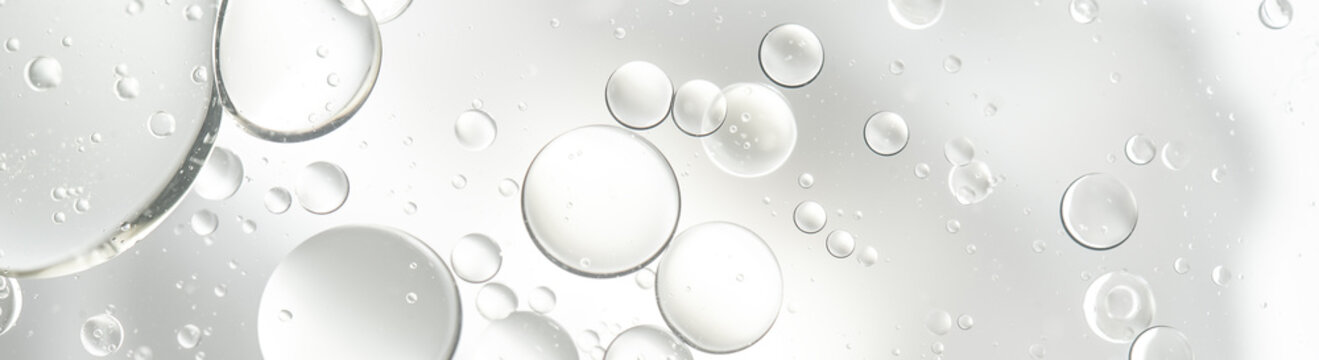 Abstract White water bubbles background