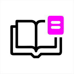 book icon with book image