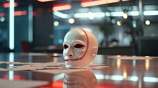 Stitching a Corruption Mask from Torn Contracts in a Boardroom