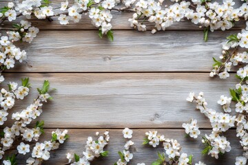 White flowers arranged on a wooden surface create a delicate seasonal display in a cozy setting