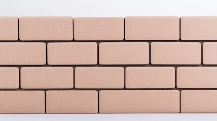 Obraz premium smooth wall made of uniform construction material showcases modern design ideal for various architectural projects