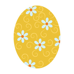 Colorful Easter Egg Illustrations with Patterns, Bunnies, and Flowers