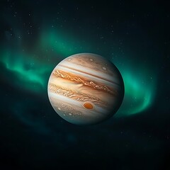 Jupiter Aurora: Cosmic Majesty.