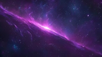 Vibrant purple nebula with bright core. (1)
