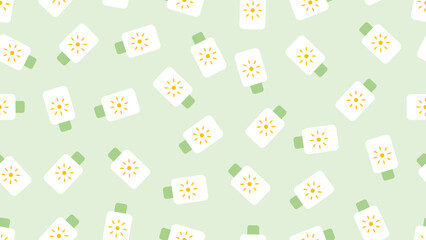 Summer seamless pattern background. Summer icon illustration pattern. Summer icon background. Perfect for fabrics, textile, wallpaper, and decor