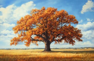 Fototapeta premium tree in autumn