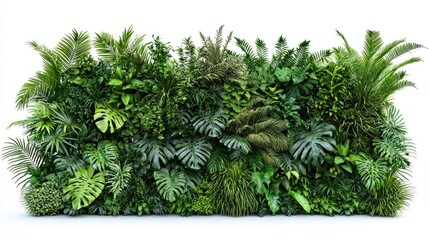 Obraz premium Lush Tropical Garden Wall Collection