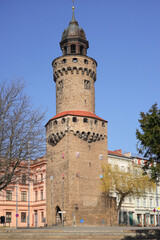 Obraz premium View of the Reichenbach Tower in Görlitz - Germany