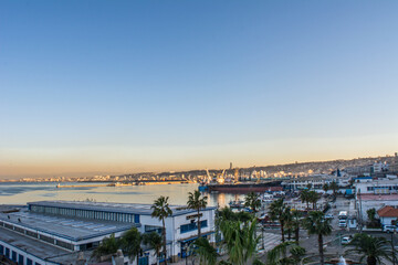 Alger the capital city of Algeria, North Africa, city centre of Algiers, the capital of Algeria,...