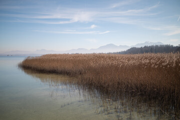 Obraz premium Chiemsee, beautiful lake in germany