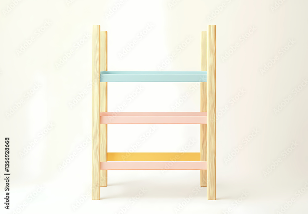 Poster minimalist shelf design: a sleek, contemporary shelf featuring a minimalist design. perfect for show